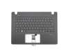 V139346A-UK Original Acer Tastatur inkl. Topcase DE (deutsch) schwarz/schwarz