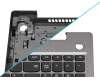 V161420CK1 Original Lenovo Tastatur inkl. Topcase DE (deutsch) grau/silber Fingerprint