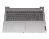 V192020BK2-GR Original Sunrex Tastatur inkl. Topcase DE (deutsch) grau/grau mit Backlight